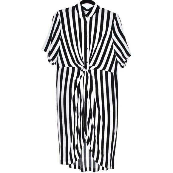 KOTON NWT Stripe Dress Size Medium EU 40 - Picture 4 of 7
